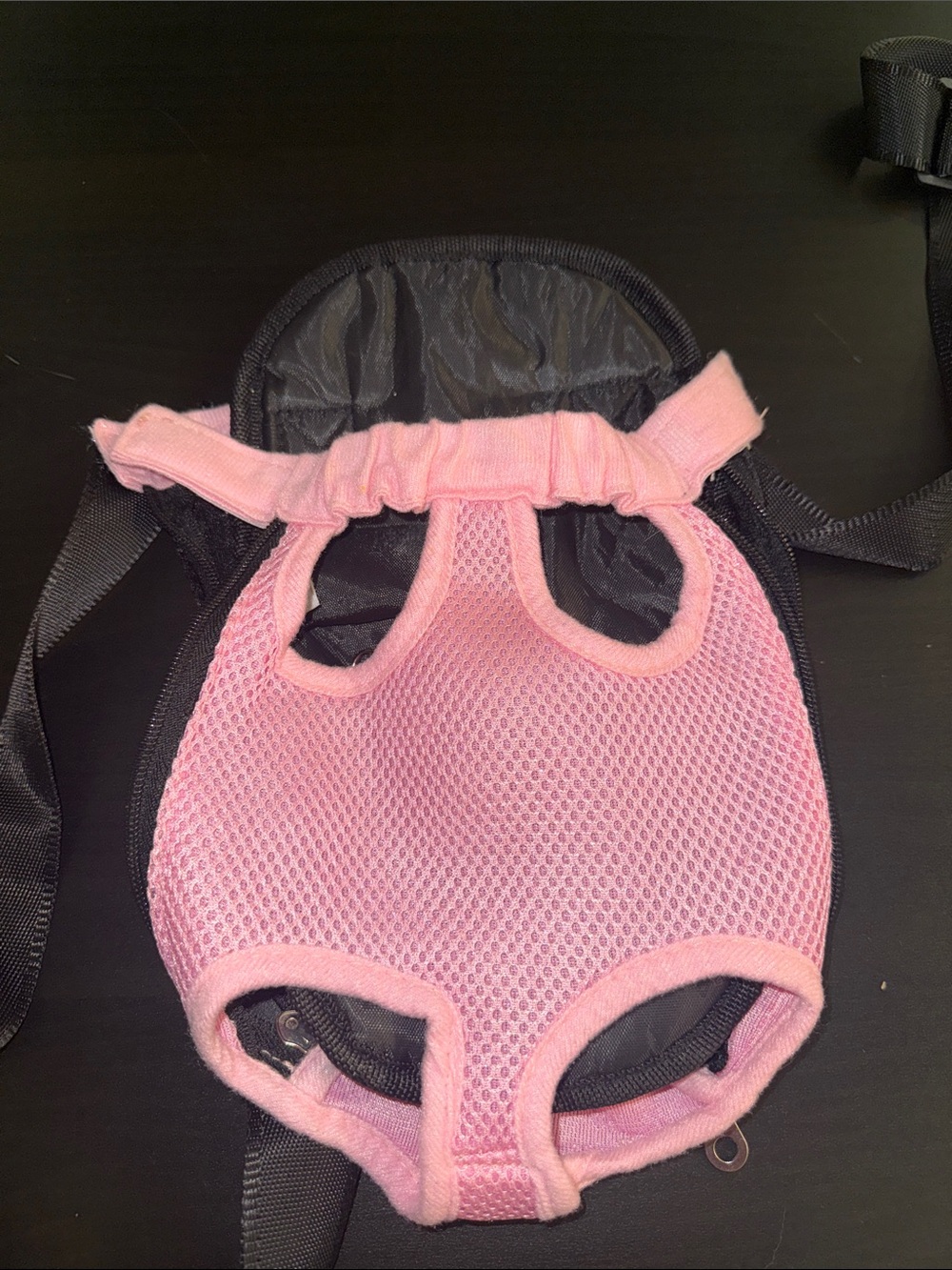 Pink Mesh Dog Carrier Harness Sling